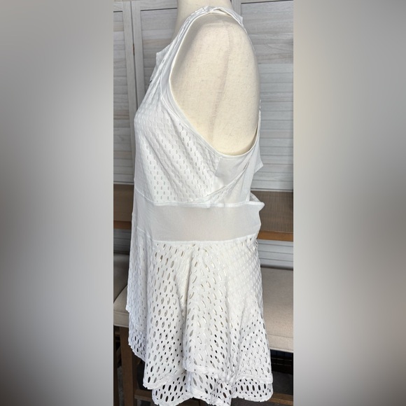 Nike Women's Mesh White Coverup LARGE NWT - Picture 6 of 16
